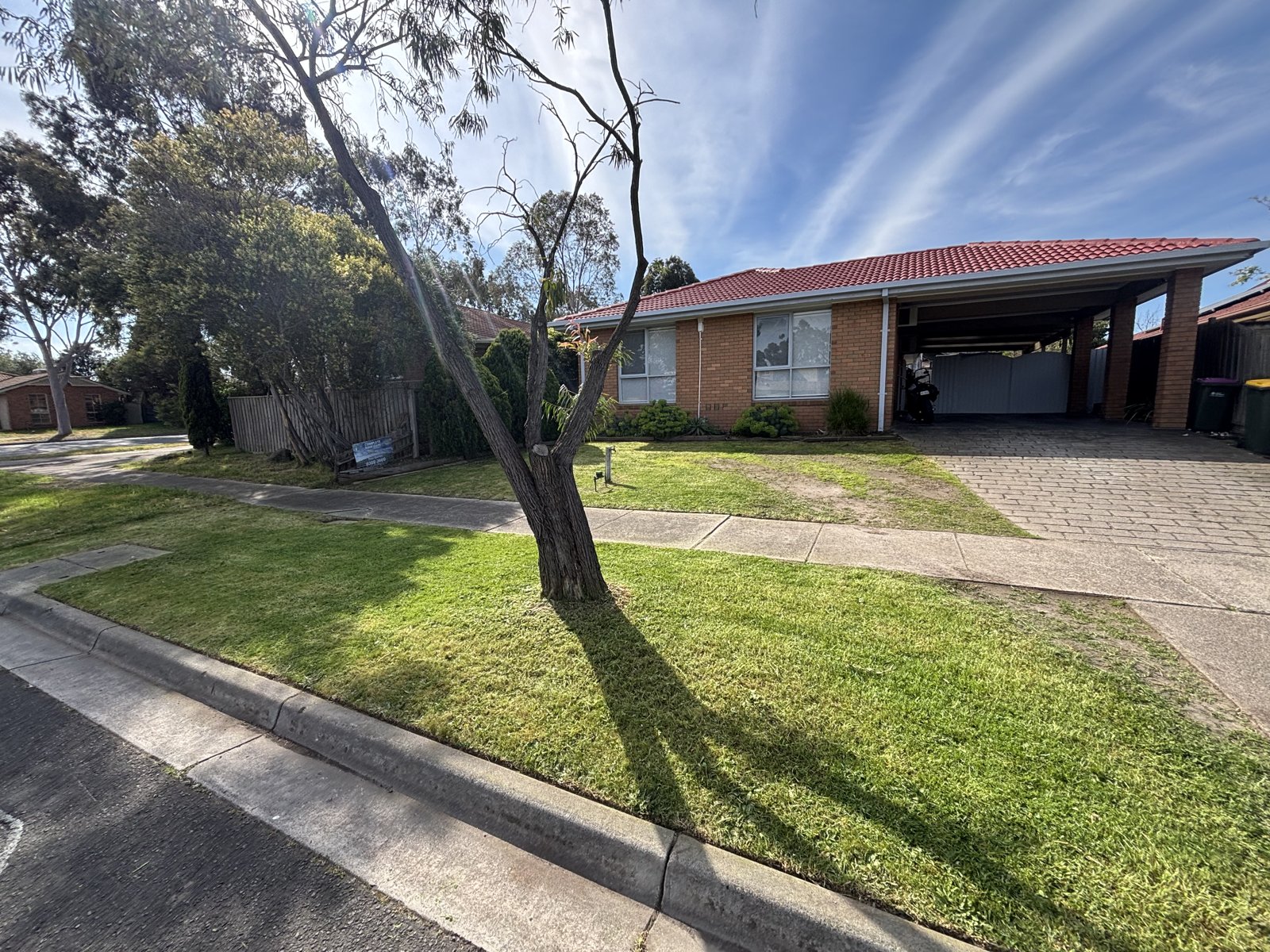 183 m² lawn in Mill Park mowed by Whittlesea Mowing Pty Ltd